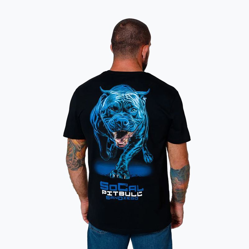 Tricou pentru bărbați Pitbull West Coast In Blue black