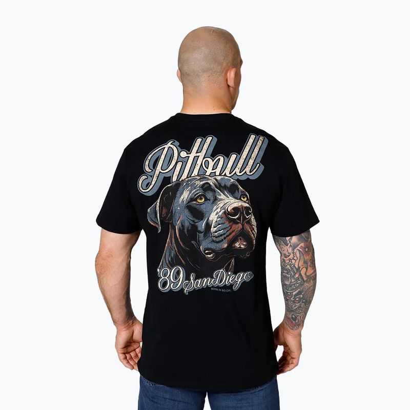 Tricou pentru bărbați Pitbull West Coast Original negru 3