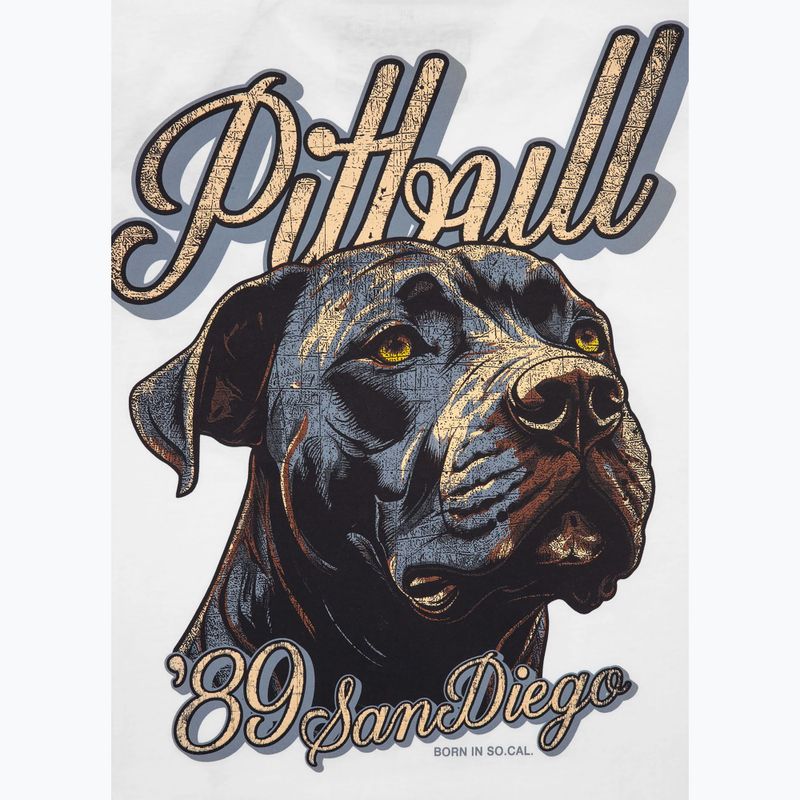 Tricou Pitbull West Coast pentru bărbați Original alb 8