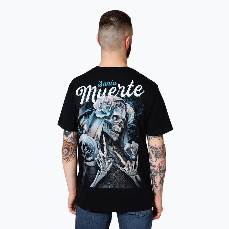 Tricou pentru bărbați Pitbull West Coast Santa Muerte black 3