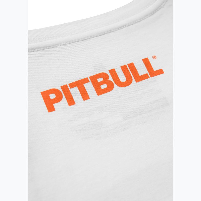 Pitbull West Coast West Coast Orange Dog 24 tricou alb pentru bărbați