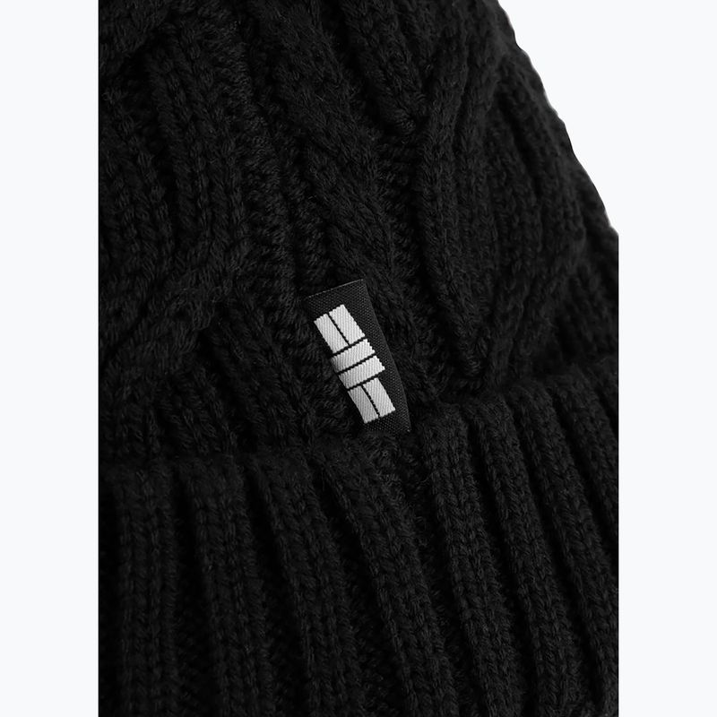 Căciulă de iarnă pentru bărbați Pitbull Beanie Snow Crew black 3