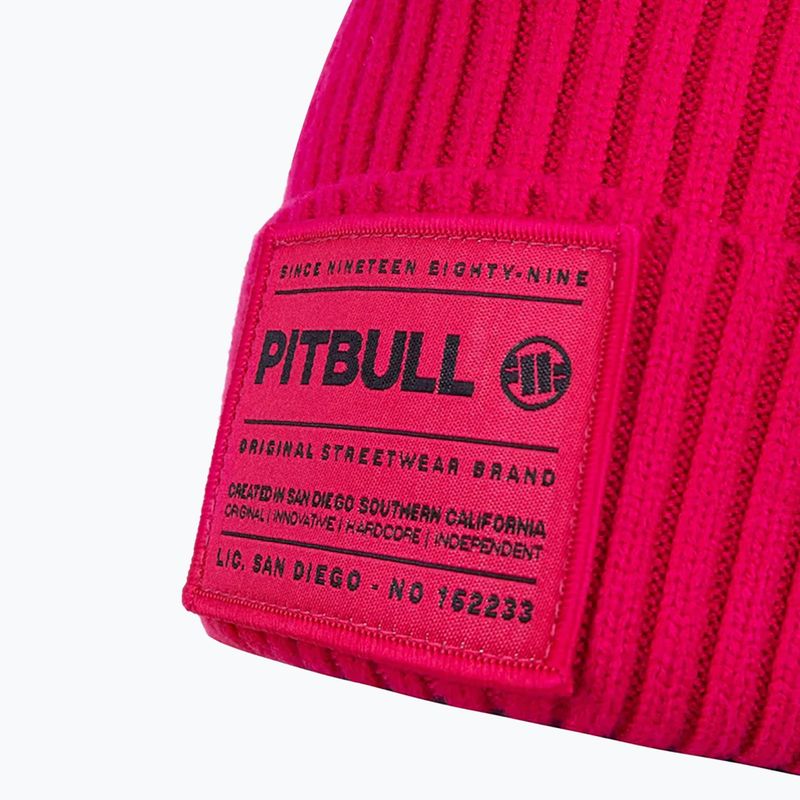 Căciulă de iarnă pentru bărbați Pitbull Beanie Dock pink 3