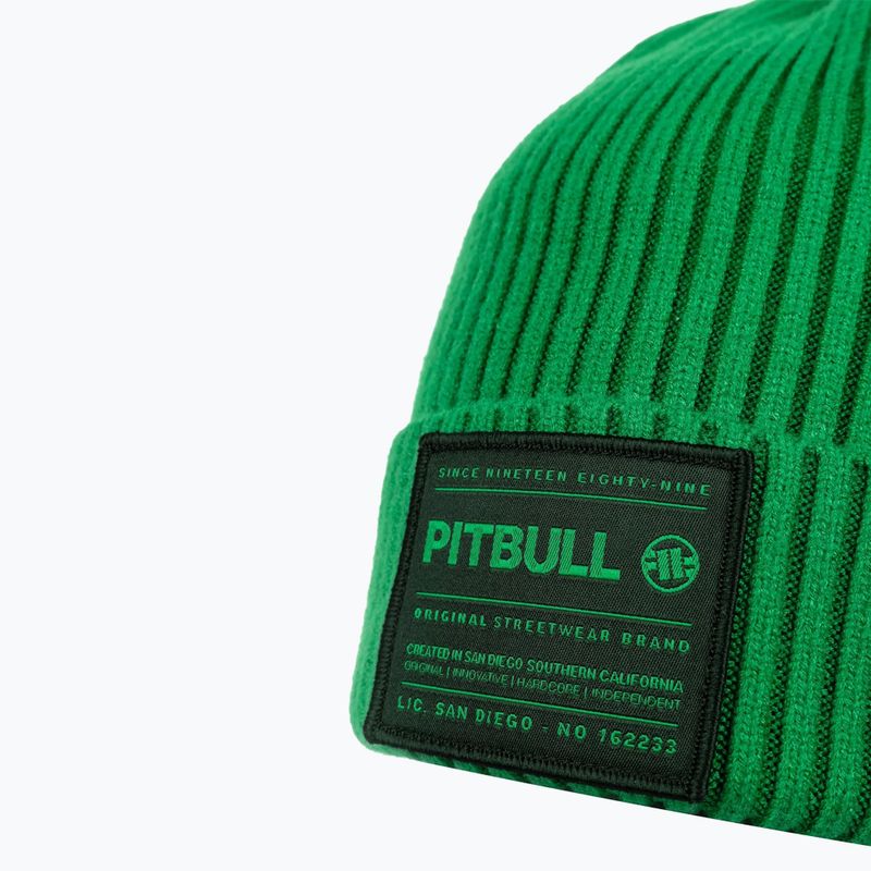 Căciulă de iarnă pentru bărbați Pitbull Beanie Dock green 3