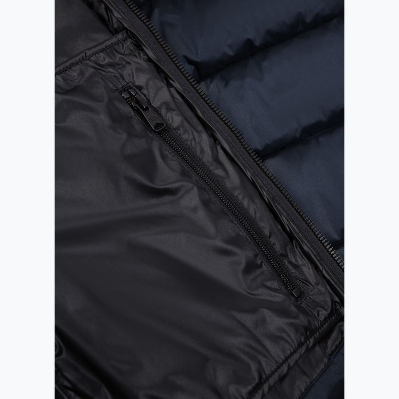 Geacă de iarnă pentru bărbați Pitbull Barles Ribstop Padded Hooded dark navy 11