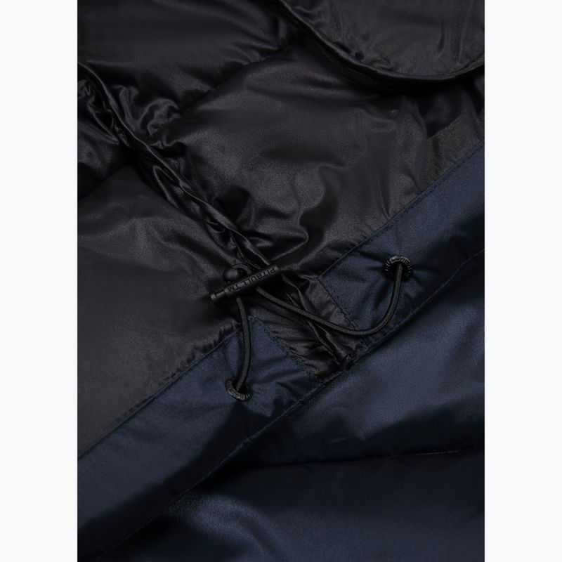 Geacă de iarnă pentru bărbați Pitbull Barles Ribstop Padded Hooded dark navy 12