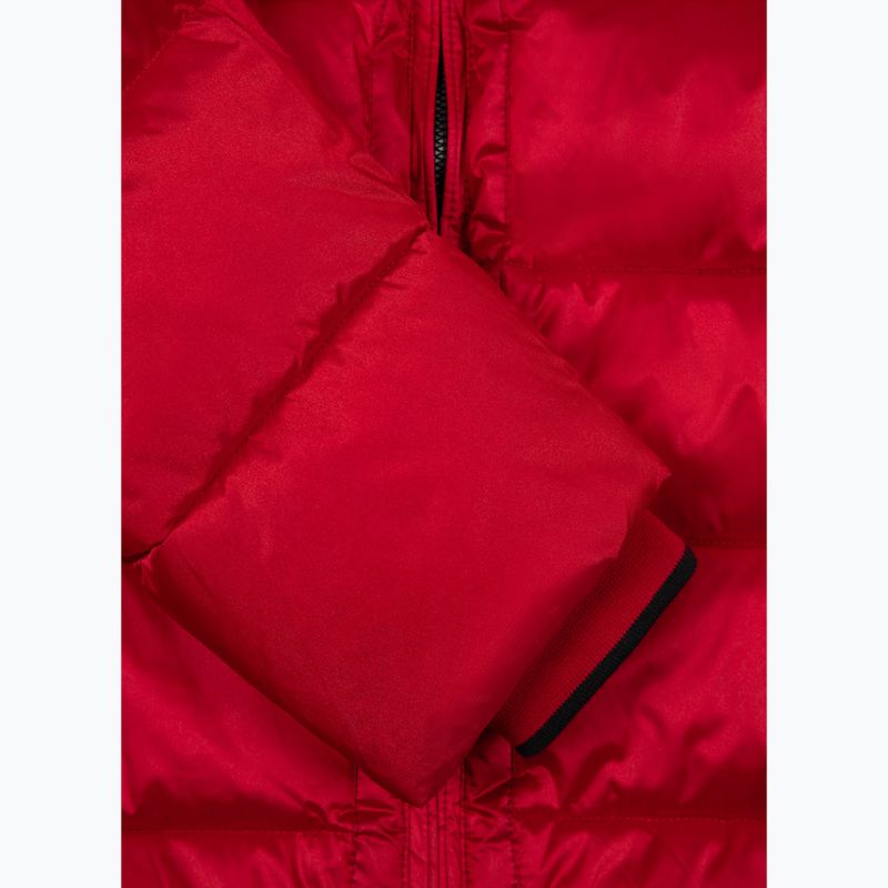 Geacă de iarnă pentru bărbați Pitbull Barles Ribstop Padded Hooded red 9