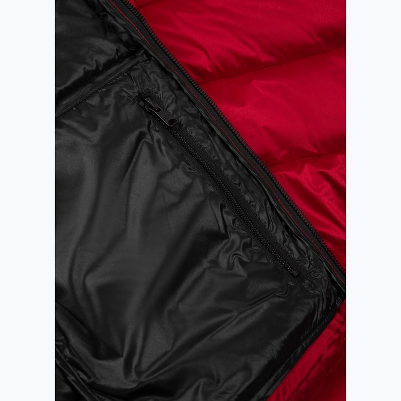 Geacă de iarnă pentru bărbați Pitbull Barles Ribstop Padded Hooded red 11