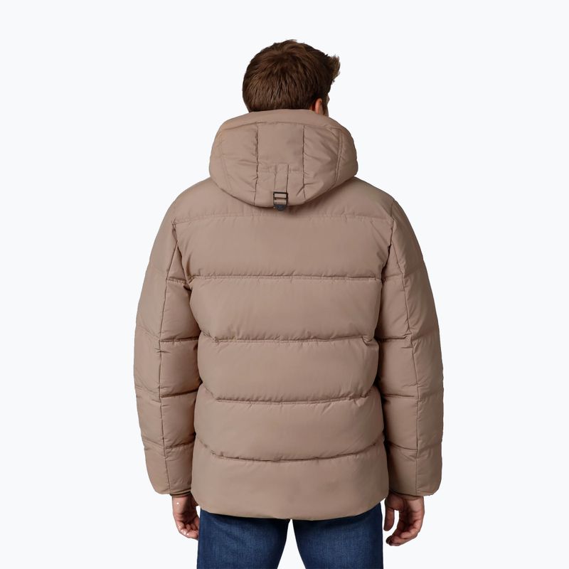 Geacă de iarnă pentru bărbați Pitbull Duncan Quilted Hooded dark sand 3