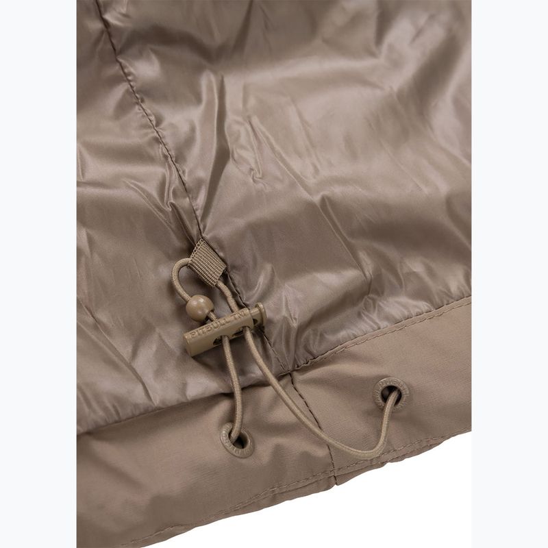 Geacă de iarnă pentru bărbați Pitbull Duncan Quilted Hooded dark sand 9