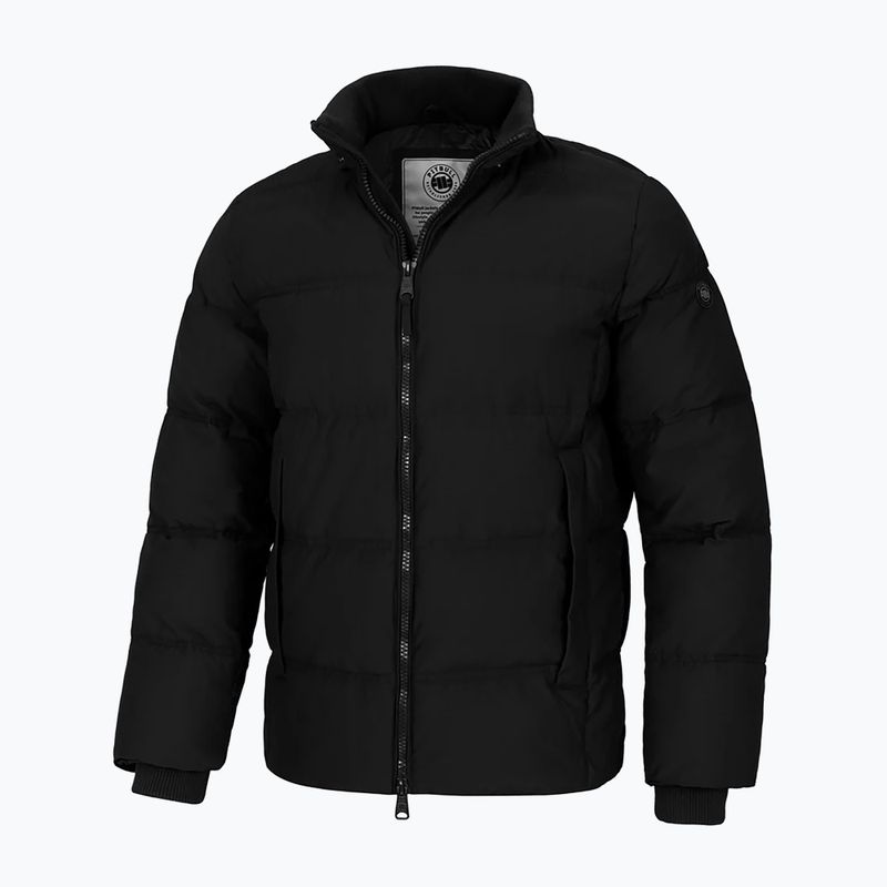 Geacă de iarnă pentru bărbați Pitbull Duncan Quilted Hooded black 6