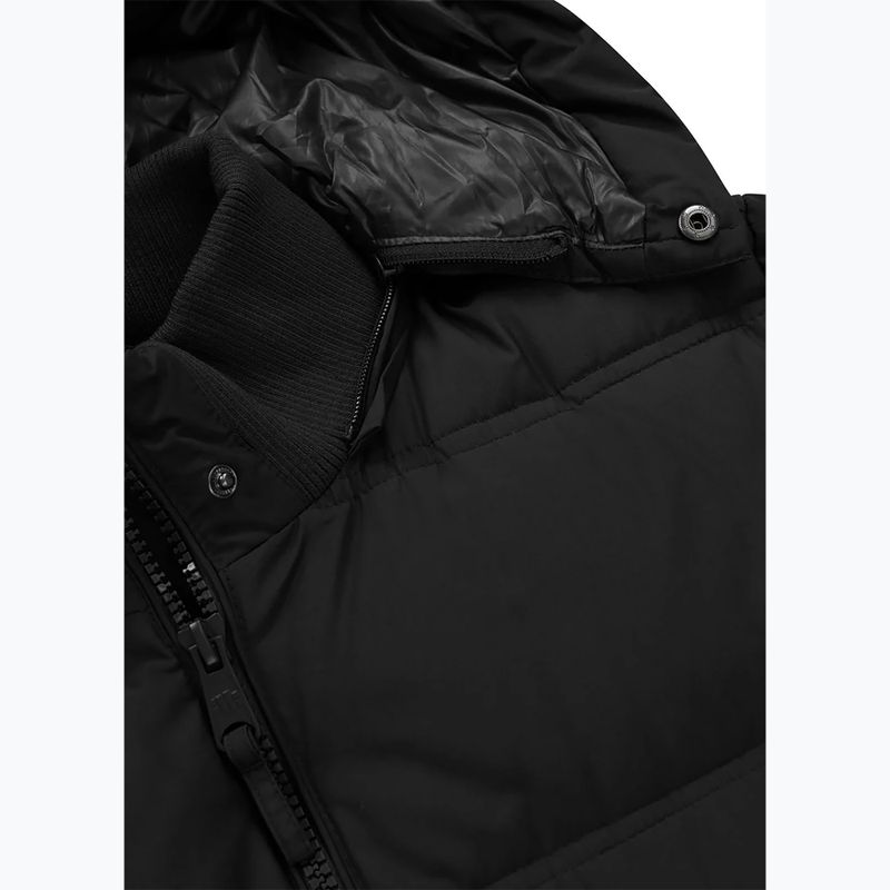 Geacă de iarnă pentru bărbați Pitbull Duncan Quilted Hooded black 10