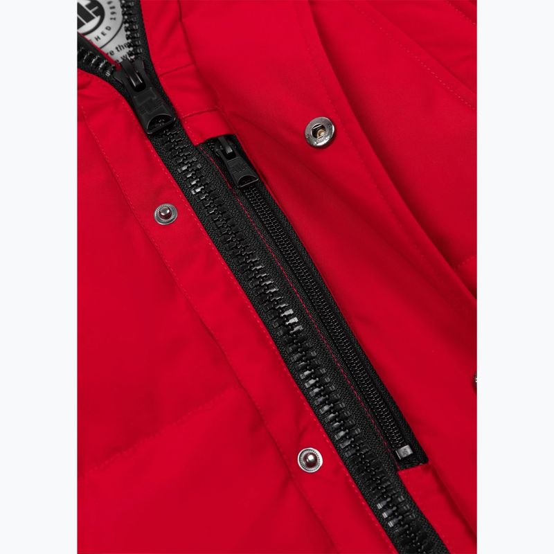 Geacă pentru bărbați Pitbull Forest Hooded Parka red 8