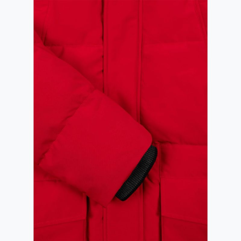 Geacă pentru bărbați Pitbull Forest Hooded Parka red 12
