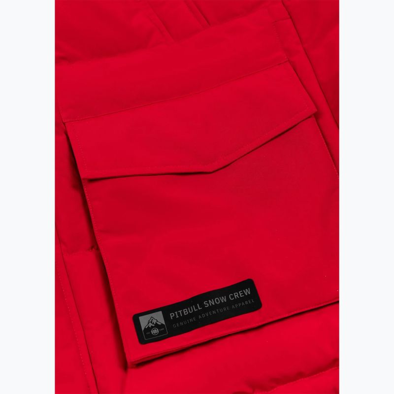 Geacă pentru bărbați Pitbull Forest Hooded Parka red 13