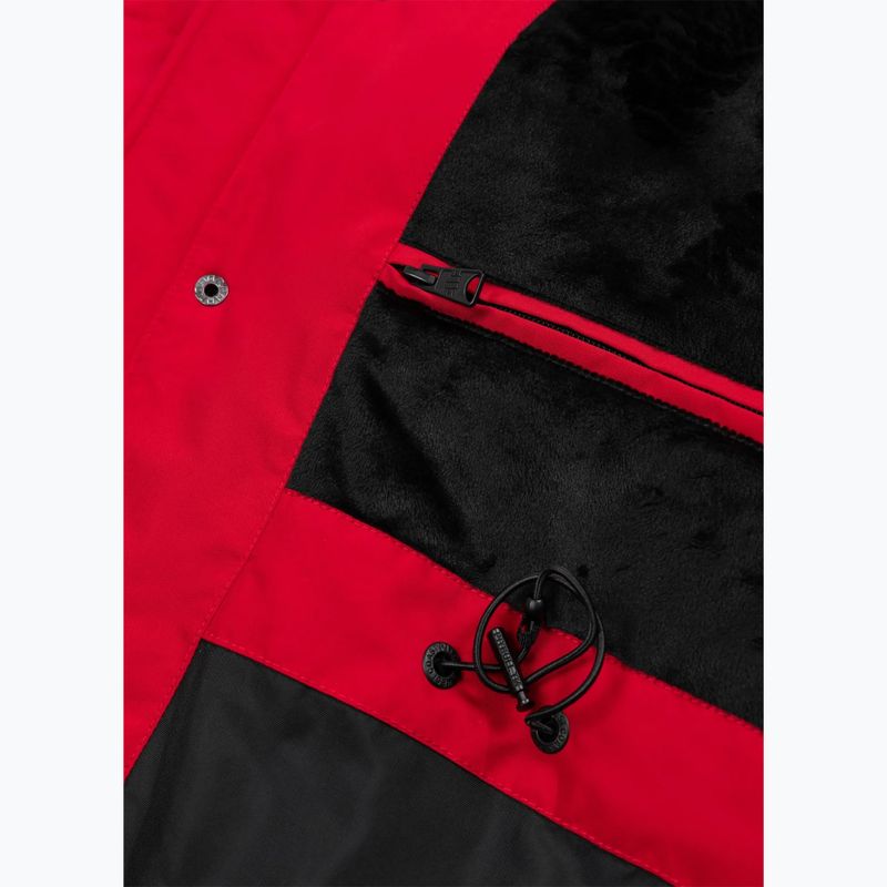 Geacă pentru bărbați Pitbull Forest Hooded Parka red 16