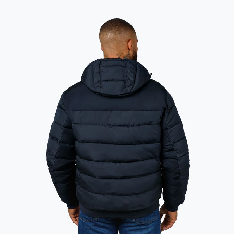 Geacă de iarnă pentru bărbați Pitbull Dillon Quilted Hooded dark navy 3