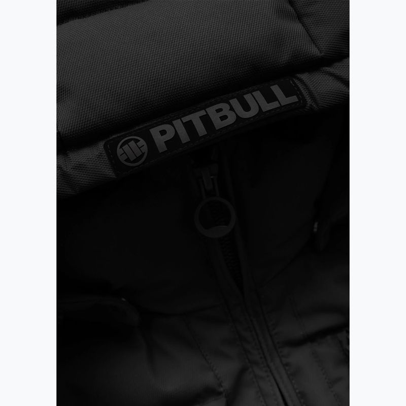 Geacă de iarnă pentru bărbați Pitbull Patton Quilted Hooded black 10