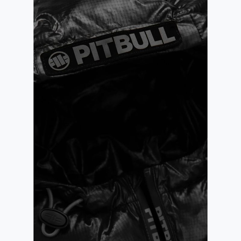 Geacă de iarnă pentru bărbați Pitbull Pepperwood Ribstop Padded Hooded black 7