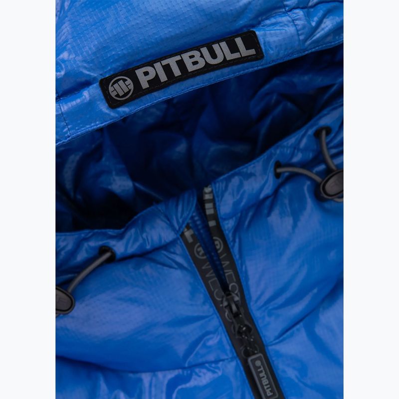 Geacă de iarnă pentru bărbați Pitbull Pepperwood Ribstop Padded Hooded blue 5