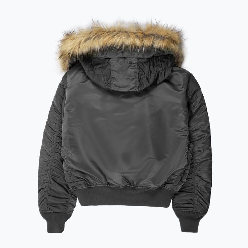 Geacă de iarnă pentru bărbați Pitbull Harvest Hooded Bomber graphite 5