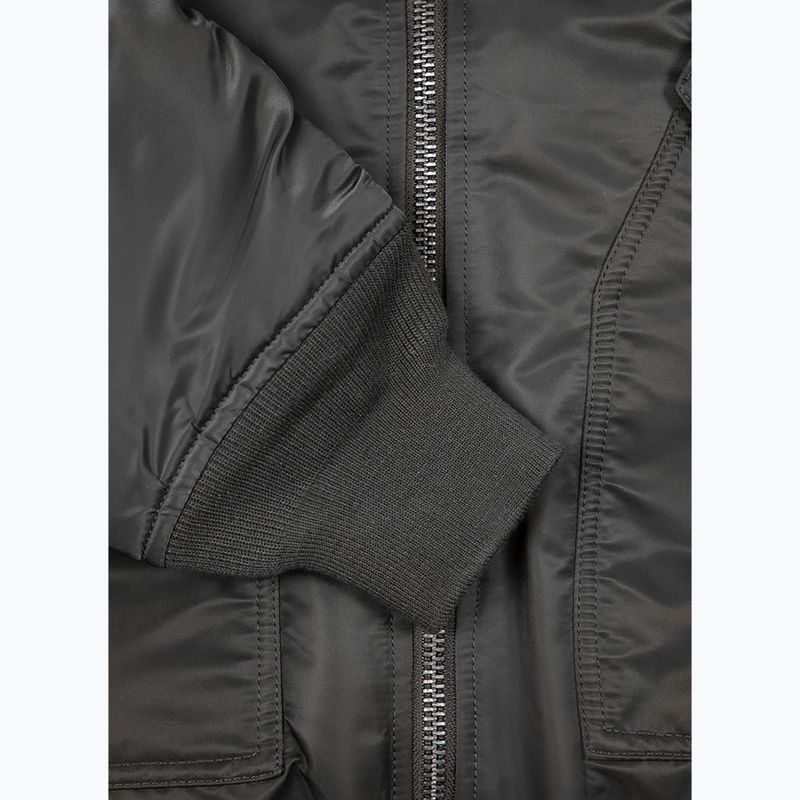 Geacă de iarnă pentru bărbați Pitbull Harvest Hooded Bomber graphite 12