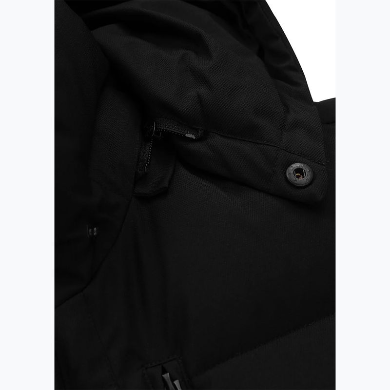 Vestă pentru bărbați Pitbull Patton Quilted Hooded black 10