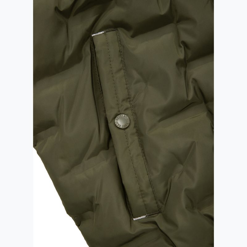 Vestă pentru bărbați Pitbull Carver Quilted Hooded olive 8