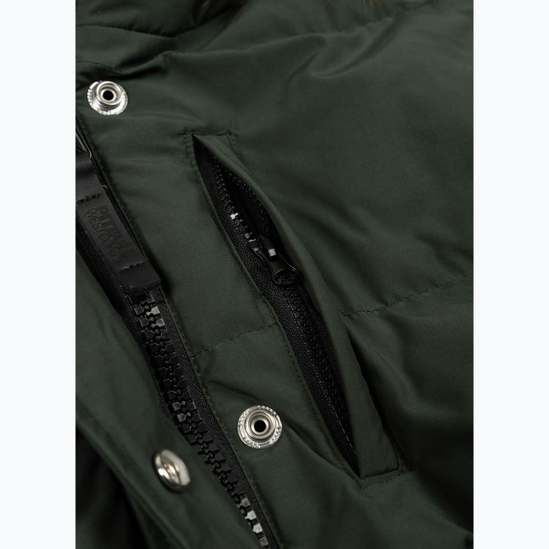 Geacă de iarnă pentru femei Pitbull Azalea Quilted Hooded olive 6