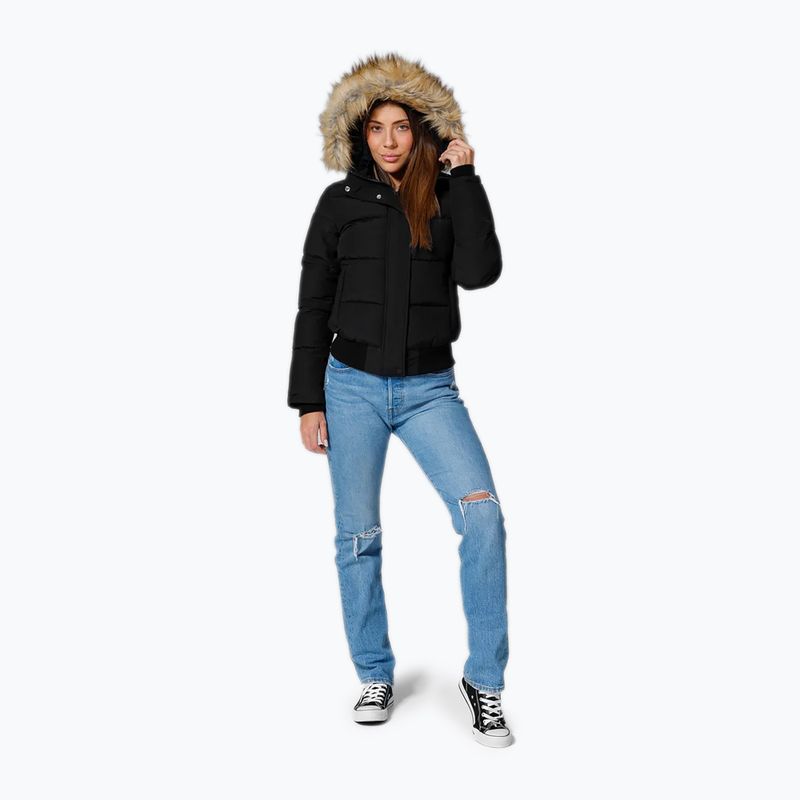 Geacă de iarnă pentru femei Pitbull Azalea Quilted Hooded black 2