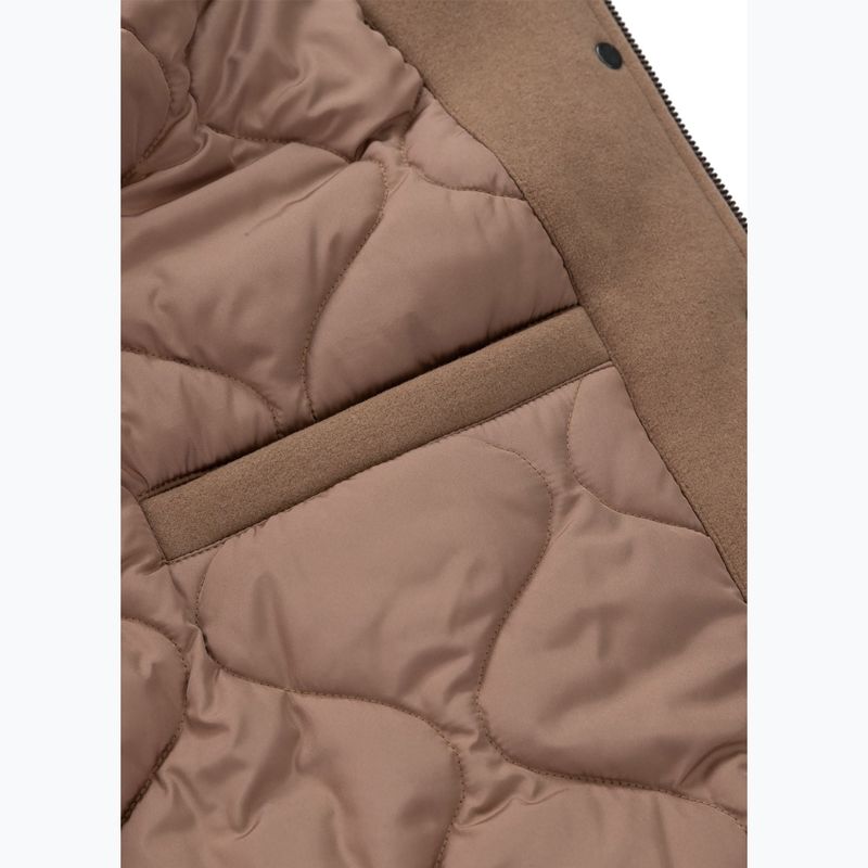 Geacă pentru femei Pitbull Buena Quilted Varsity brown 6