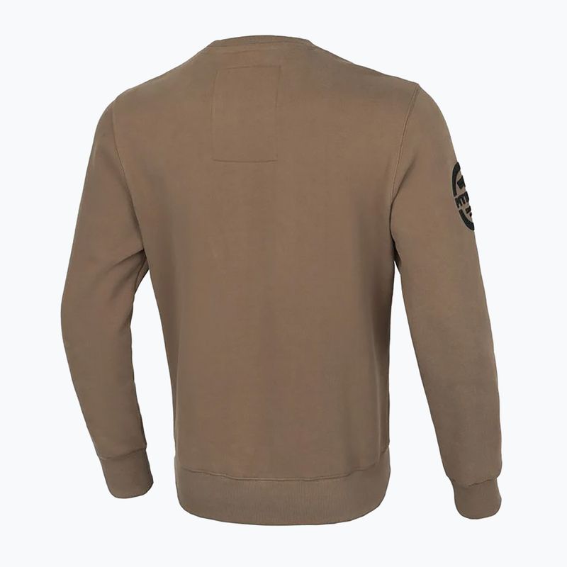 Bluză pentru bărbați Pitbull Sherwood Crewneck brown 7