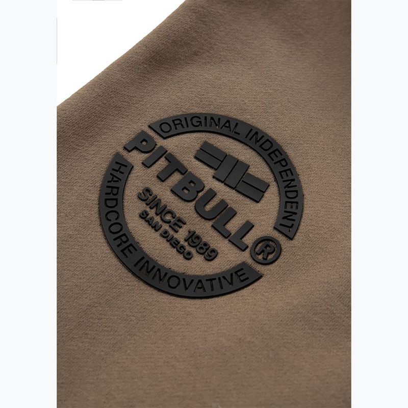 Bluză pentru bărbați Pitbull Sherwood Crewneck brown 9