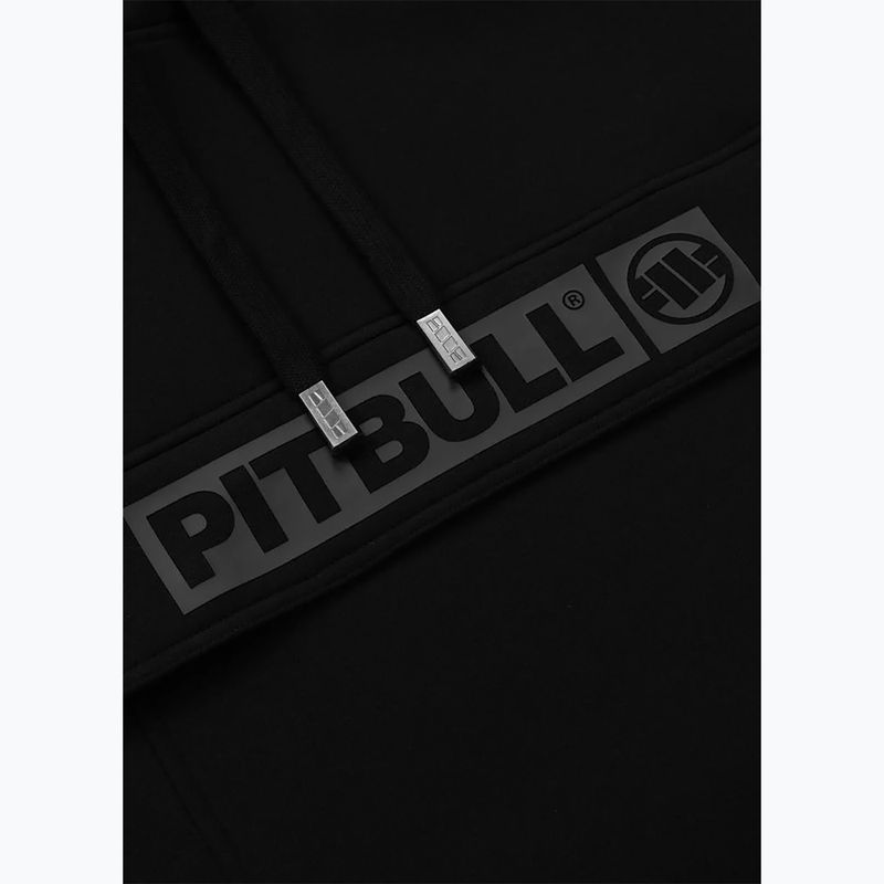 Bluză pentru bărbați Pitbull Hilltop 2 Hooded black 8