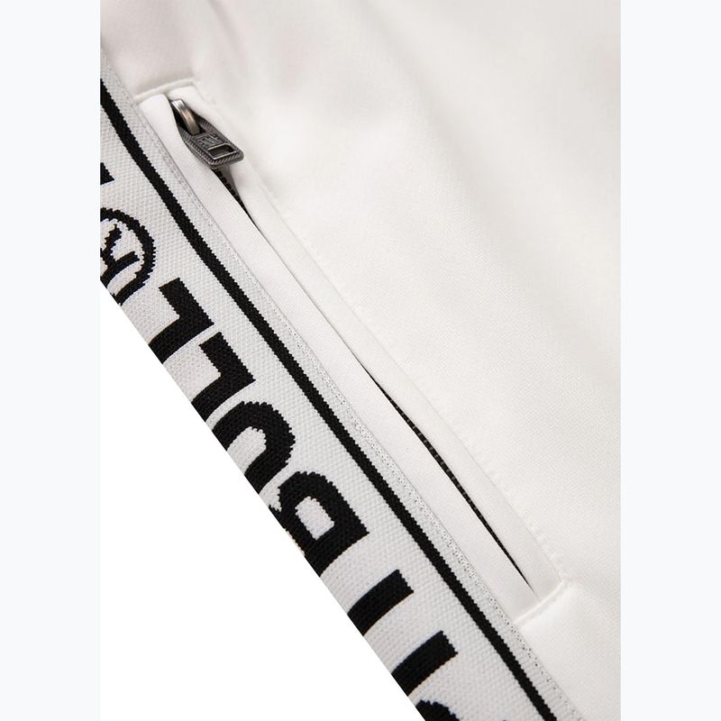 Pantaloni pentru bărbați Pitbull Trackpants Tape Logo Terry Group off white 8