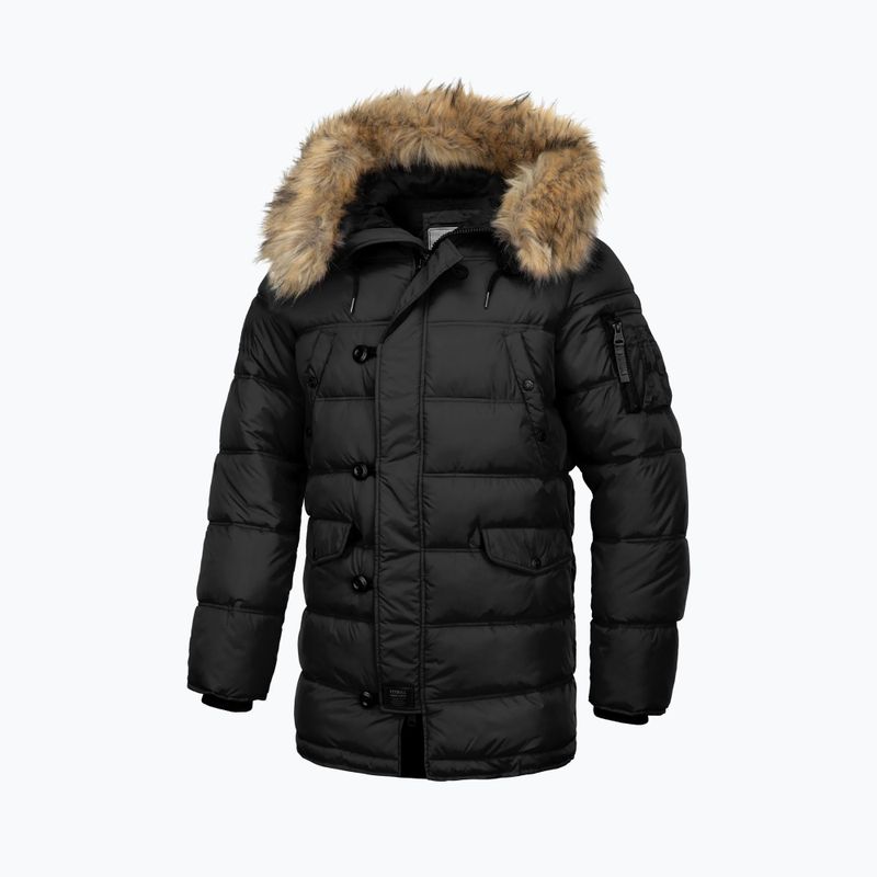 Geacă de iarnă pentru bărbați Pitbull Kingston 2 Parka black 5