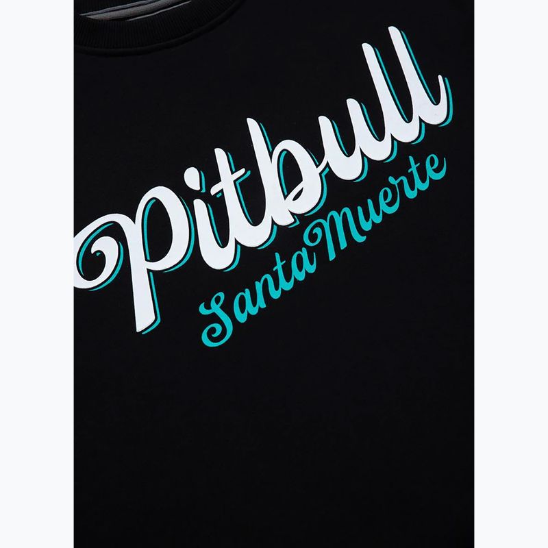 Bărbați Pitbull West Coast Crewneck Santa Muerte tricou negru 4