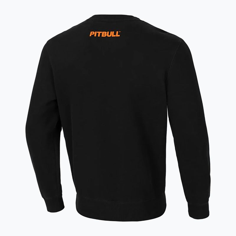 Bărbați Pitbull West Coast Crewneck Sweatshirt Orange Dog 24 negru 2