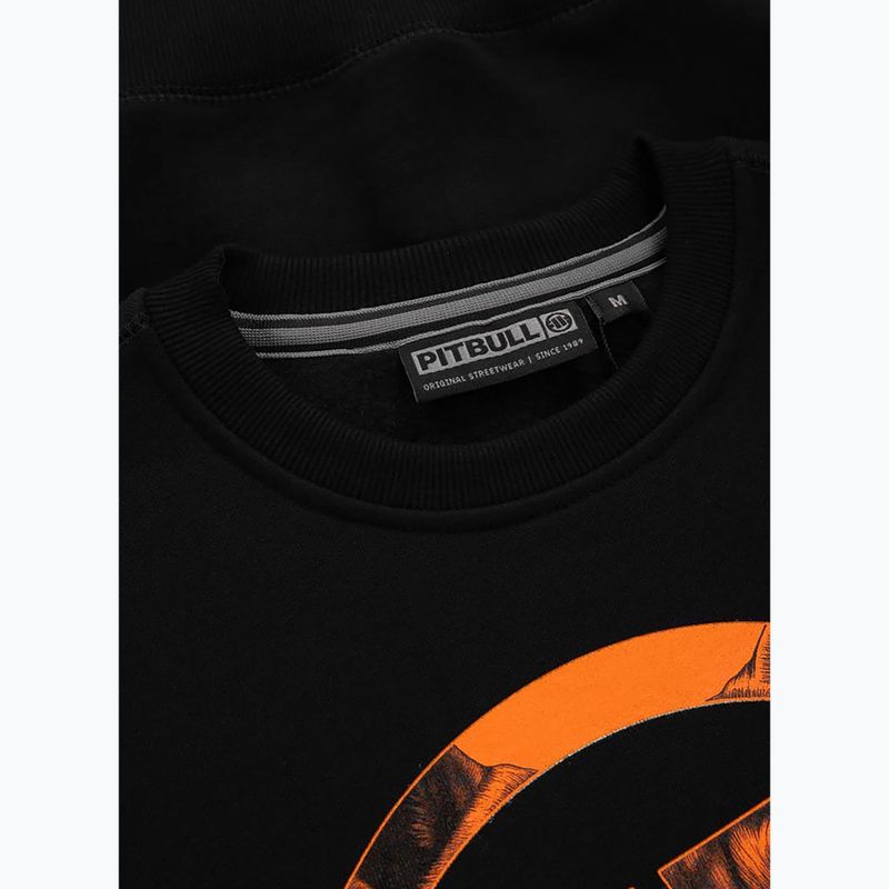Bărbați Pitbull West Coast Crewneck Sweatshirt Orange Dog 24 negru 3