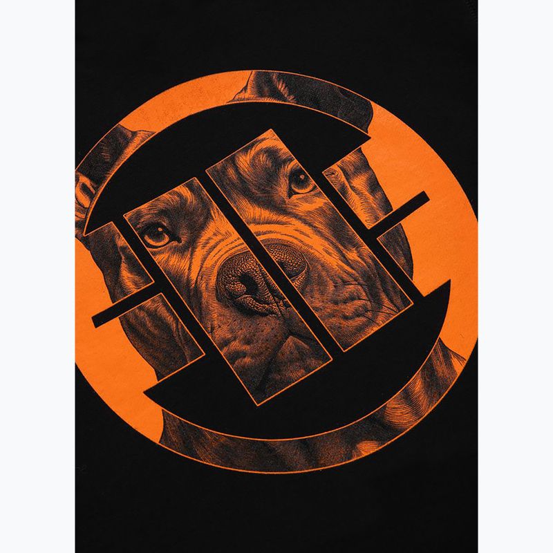Bărbați Pitbull West Coast Crewneck Sweatshirt Orange Dog 24 negru 4