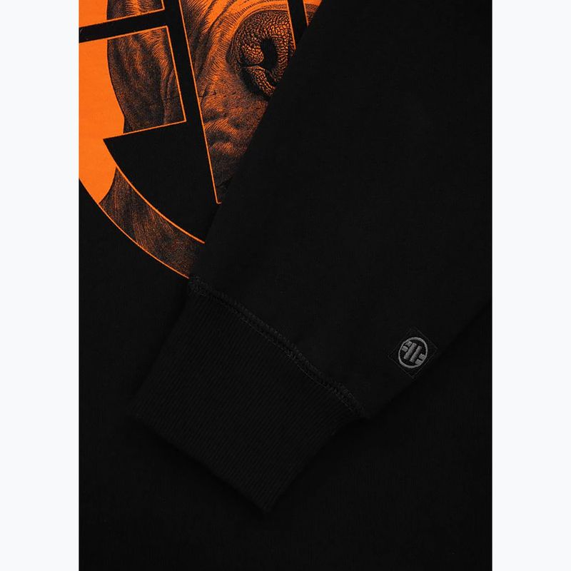 Bărbați Pitbull West Coast Crewneck Sweatshirt Orange Dog 24 negru 6