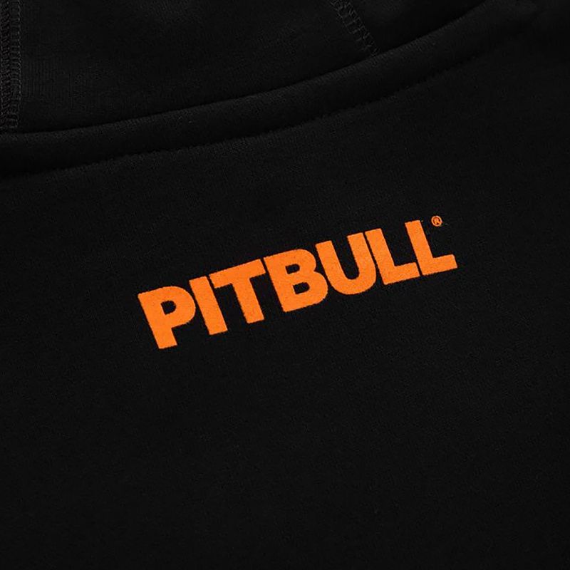 Pitbull pentru bărbați West Coast Hooded Orange Dog 24 negru hanorac 6