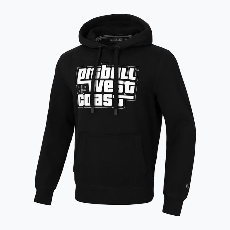 Bărbați Pitbull West Coast Hooded Most Wanted hanorac negru