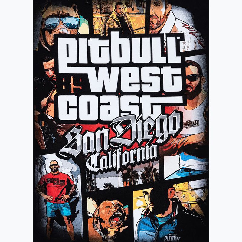 Bărbați Pitbull West Coast Hooded Most Wanted hanorac negru 4