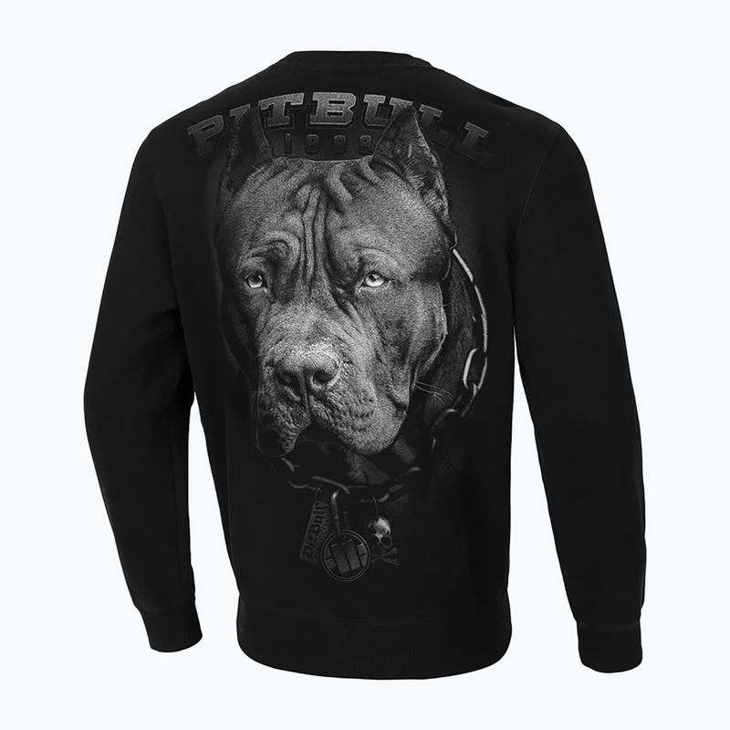 Pitbull pentru bărbați West Coast Crewneck Sweatshirt Born In 1989 negru 2