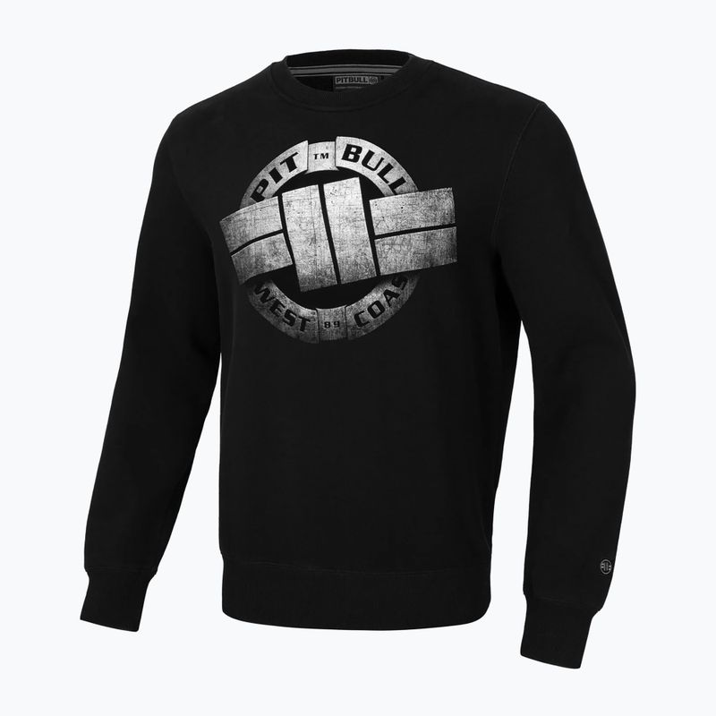 Bărbați Pitbull West Coast Crewneck Steel Logo X tricou negru