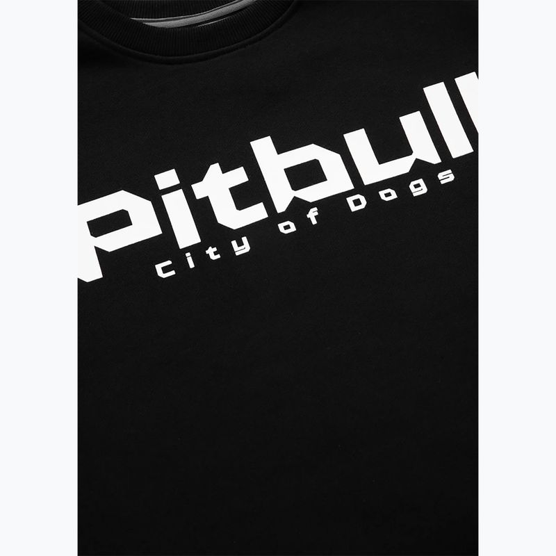 Bărbați Pitbull West Coast Crewneck City Of Dogs hanorac negru 4