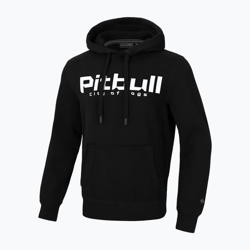 Hanorac pentru bărbați  Pitbull Hooded City Of Dogs black 4
