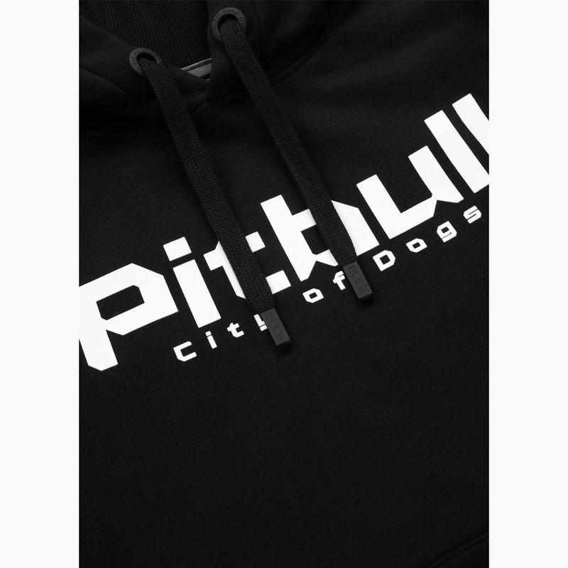Hanorac pentru bărbați  Pitbull Hooded City Of Dogs black 6