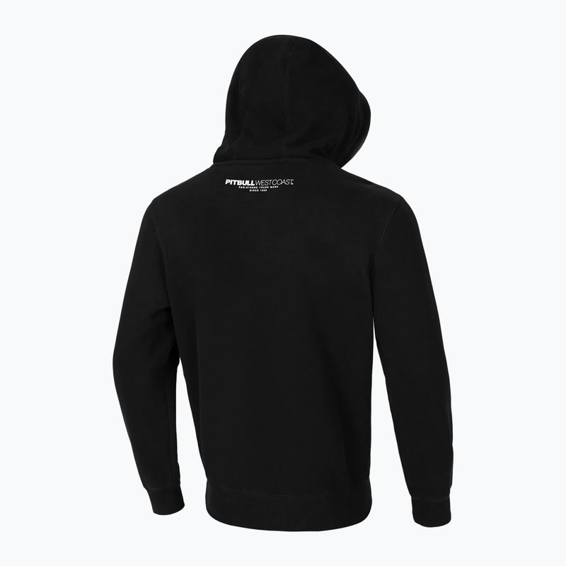 Hanorac pentru bărbați Pitbull Hooded Classic Logo black 2